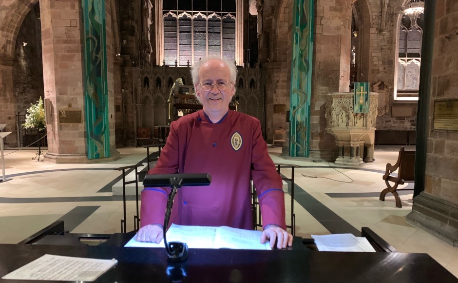 Master Of The Music Michael Harris At St Giles' Cathedral