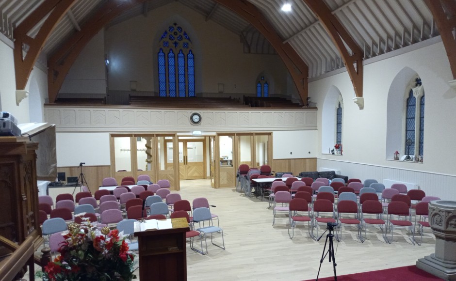 Eyemouth Parish Church interior