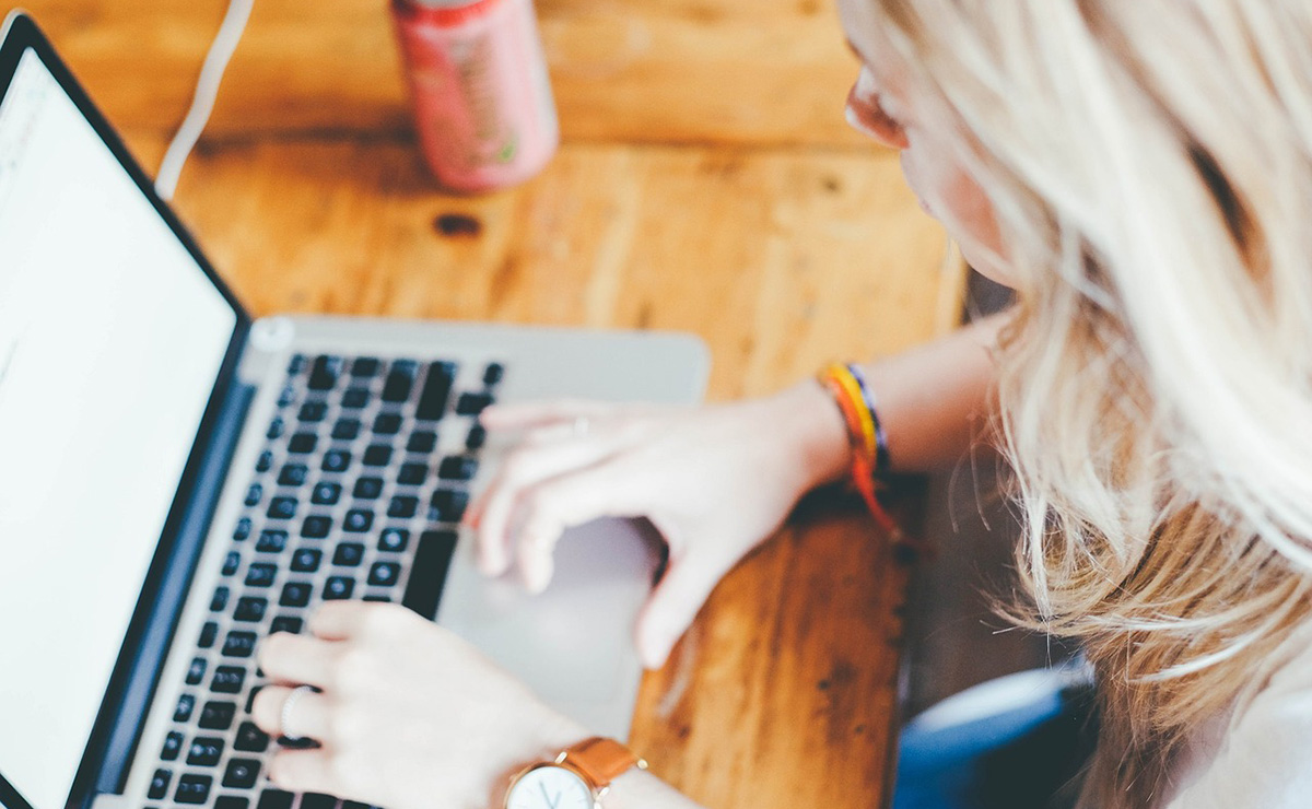 Woman on laptop