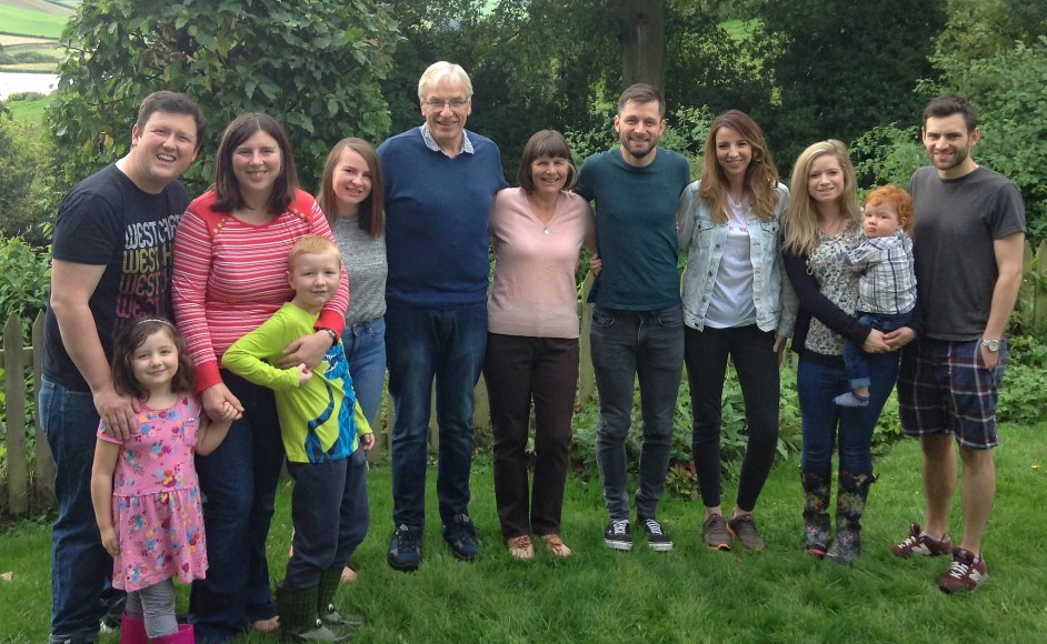 Colin with family